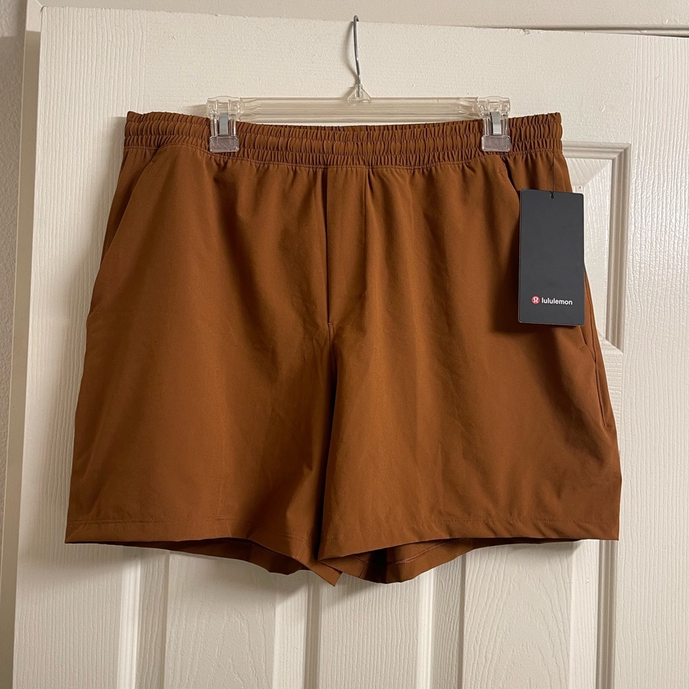 Lululemon Pace Breaker Short 5” Linerless XL Copper Brown NWT